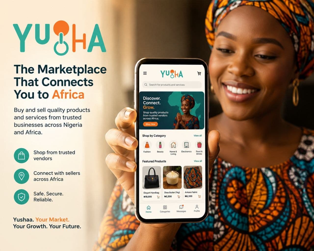Selling products online through Yushaa Marketplace